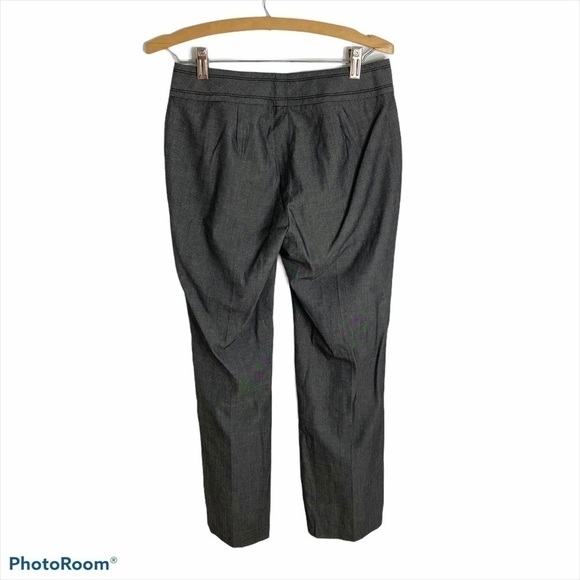 Halogen Gray Pleated Straight Leg Dress Pants 2P - Picture 3 of 9